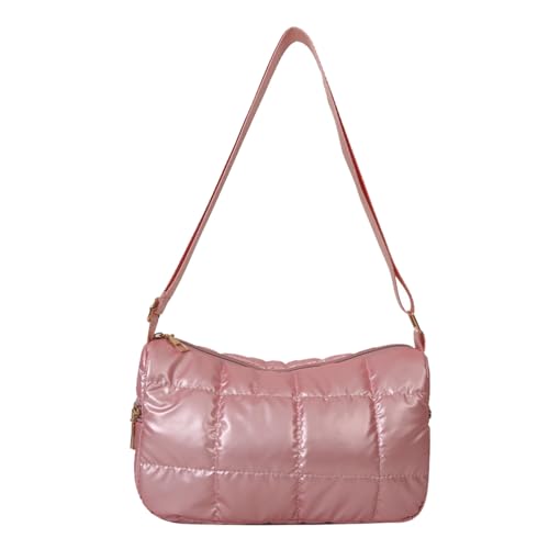 Ejoyous Stilvolle Damen-Umhängetasche, Mehrzweck-Freizeittasche mit Geräumigem Innenraum für Party, Arbeit, Studium (Freie Größe) von Ejoyous