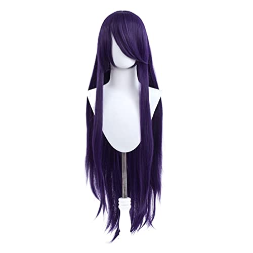 Cosplay-Perücken mit Pony 100 cm lange, gerade, mehrfarbige Damenperücke Modedekoration (Color : 28, Size : 100cm) von EkeNoz