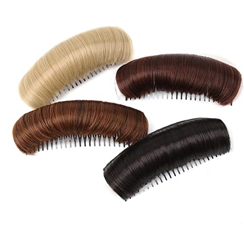 Haarersatz-Kissen, Haarstecker, Kammmodelle, Stirnkissen, hohes Haarpaket, Perücken, deutlich höher, Totenkopf-Top, Damen, flauschiges Kissen, Haarpaket von EkeNoz