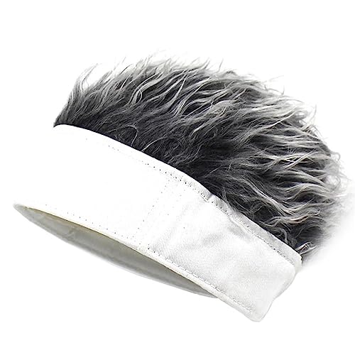 Herren-Perücke, Haarband, kurzes Haar, Zoll, hübscher Kopf, Set in verschiedenen Stilen, modisches Perücken-Haar-Set Modedekoration (Color : 2, Size : 1) von EkeNoz