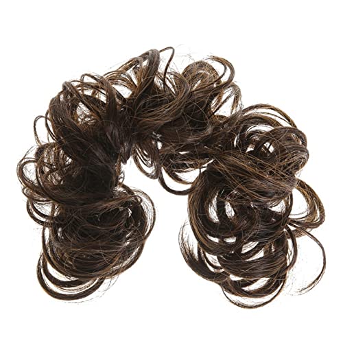 Perückenkopfschmuck for Damen, Raupe, Haarband, langes lockiges Haarteil, Verlängerungen Modedekoration (Color : 1, Size : 31 inch) von EkeNoz