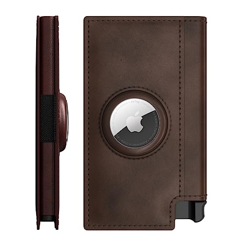 Ekster Parliament Airtag Wallet | RFID Schutz Geldbörse für Herren mit Push Button | Quick-Access Slim Wallet | Minimalistische Geldbörse für Herren | Platz für bis zu 12 Karten | Herren Kartentui von Ekster