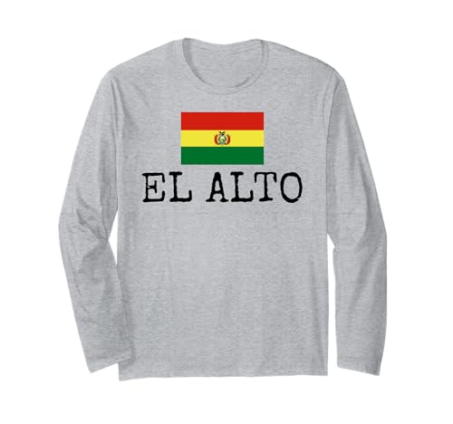 El Alto Land Bolivien Familienausflug Bolivien Männer Frauen Langarmshirt El Alto Land Bolivien Familienausflug Bolivien Männer Frauen Langarmshirt von El Alto City Bolivariano Vacation Toddler
