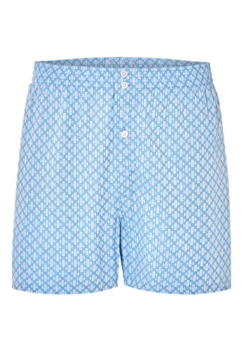 El Búho Nocturno Boxershorts Herren Premium Herren Unterhose Boxers for Men Muster, 50% Viskose aus Bambus, 50% Polyester, Blau 6107, L von El Búho Nocturno
