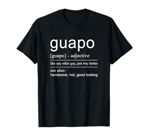 El Guapo T-Shirt | Spanisches Design für Männer, spanische Geschenke T-Shirt El Guapo T-Shirt | Spanisches Design für Männer, spanische Geschenke T-Shirt von El Guapo Spanish Shirts for Men Gifts