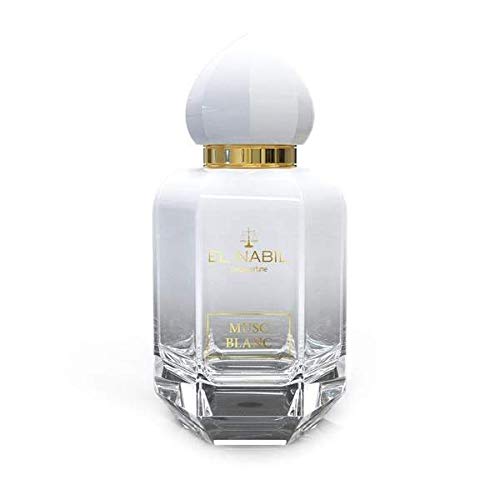 El Nabil Musc Blanc 50 ml Eau de Parfum Spray für Damen und Herren Moschus von EL NABIL