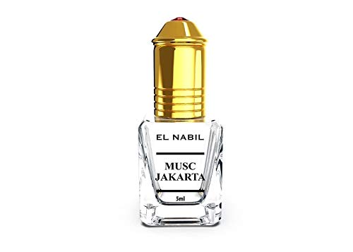 Jakarta Musc El Nabil Parfum 5ml Oil (alkoholfrei, hochwertig, orientalisch, arabisch, oud, misk, moschus, natural perfume, amber, adlerholz, ätherisch, attar scent) von EL NABIL