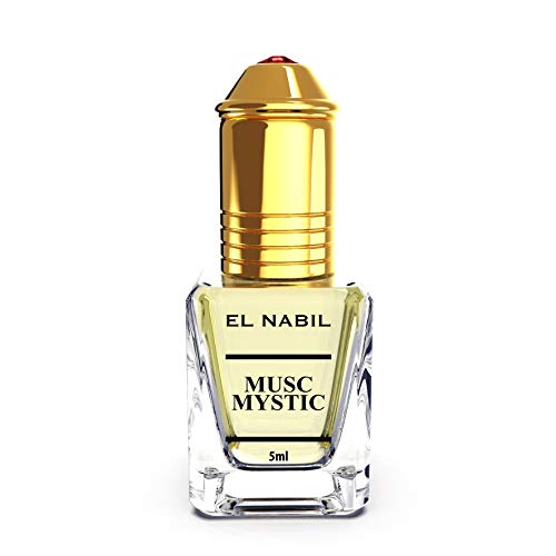 Musc Mystic 5ml Parfum Duft - El Nabil Misk Musk Moschus Parfümöl für HERREN & DAMEN - Ätherische Essenzen Natur Perfume Oil Attar Scent von EL NABIL