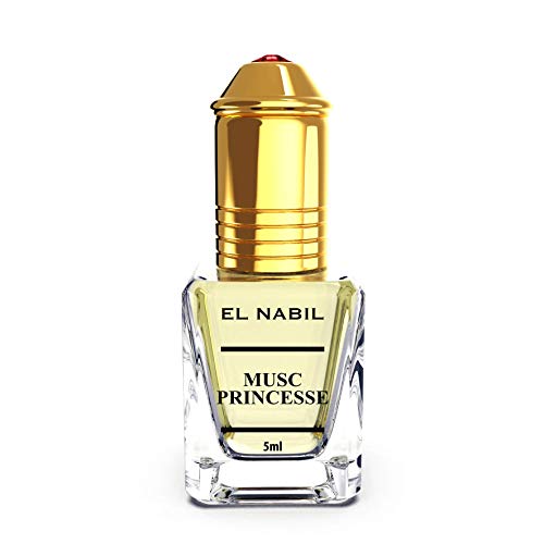 Musc Princesse 5ml Parfum Duft - El Nabil Misk Musk Moschus Parfümöl für DAMEN & FRAU - Ätherische Essenzen Natur Perfume Oil Attar Scent von EL NABIL