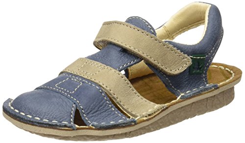 El Naturalista Kids PAN EU Kiri Closed-Toe Sandalen, Blau (Vaquero Piedra), 30 EU von El Naturalista