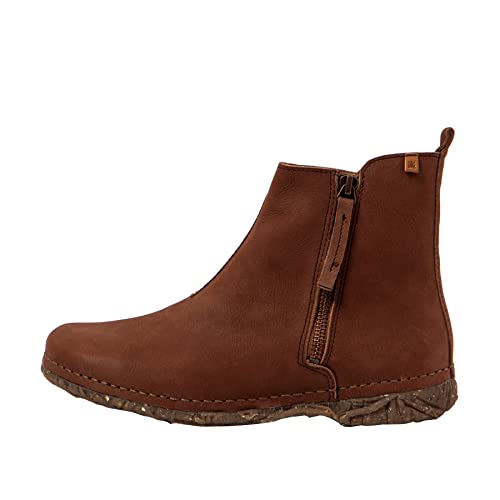 El Naturalista Damen Ankle Boots Angkor, Frauen Stiefeletten,uebergangsstiefel,knöchelhoch,reißverschluss,Stiefel,Chocolate,38 EU / 5 UK von El Naturalista