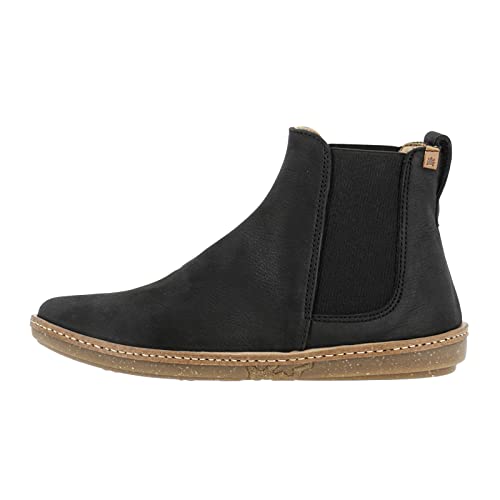 El Naturalista Damen Ankle Boots Coral, Frauen Stiefeletten,Stiefel,Bootee,Booties,halbstiefel,Kurzstiefel,uebergangsschuhe,Black,39 EU / 6 UK von El Naturalista