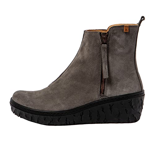 El Naturalista Damen Ankle Boots ANGKOR, Frauen Stiefeletten,flach,stiefel,bootee,booties,halbstiefel,kurzstiefel,GRAFITO,40 EU / 7 UK von El Naturalista