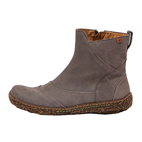 El Naturalista Damen Ankle Boots Nido, Frauen Stiefeletten,Wechselfußbett,flach,Stiefel,Bootee,Booties,halbstiefel,CENIZA,41 EU / 7.5 UK von El Naturalista