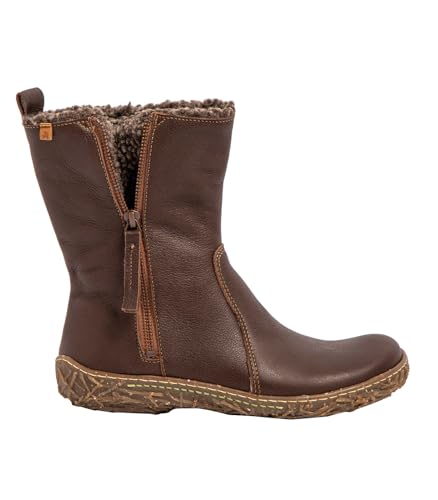 El Naturalista Damen Ankle Boots Yggdrasil, Frauen Stiefeletten,flach,Stiefel,Bootee,Booties,halbstiefel,Kurzstiefel,Brown,36 EU / 3.5 UK von El Naturalista