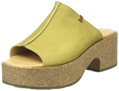 El Naturalista Damen Arcintina Sandale mit Absatz, Kräuter, 40 EU von El Naturalista