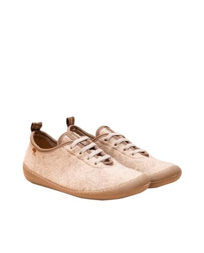 El Naturalista Damen Bequemschuhe Home, Frauen Schnürhalbschuhe,lose Einlage,Low-tie,Freizeit,Casual,Komfortschuhe,Woman,Beige (Natural),44 EU / 0 von El Naturalista