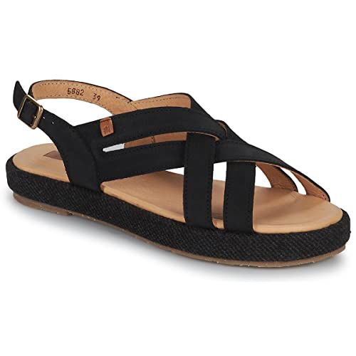 El Naturalista Damen Bosana Sandale, Schwarz, 40 EU von El Naturalista