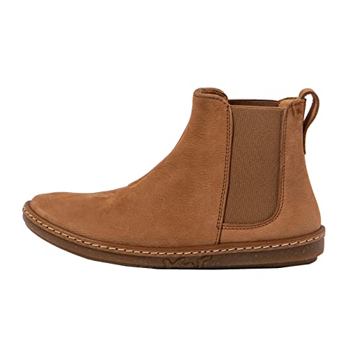 El Naturalista Damen Chelsea Boots Coral, Frauen Stiefeletten,Wechselfußbett,halbstiefel,Kurzstiefel,uebergangsschuhe,Honey,38 EU / 5 UK von El Naturalista