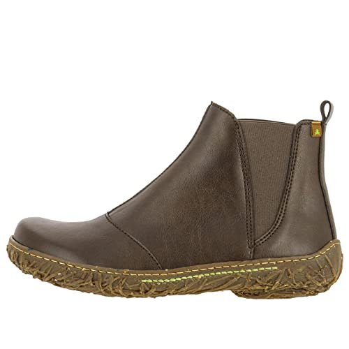 El Naturalista Damen Chelsea Boots Nido, Frauen Stiefeletten,Wechselfußbett,Kurzstiefel,uebergangsschuhe,Brown Rugged,36 EU / 3.5 UK von El Naturalista