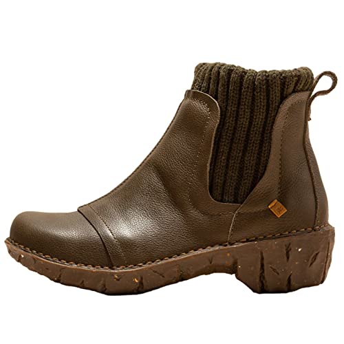 El Naturalista Damen Chelsea Boots Yggdrasil, Frauen Stiefeletten,Wechselfußbett,Kurzstiefel,uebergangsschuhe,Forest,36 EU / 3.5 UK von El Naturalista