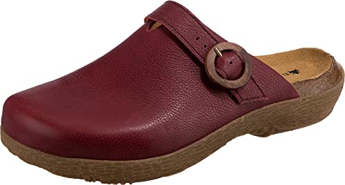 El Naturalista Damen Clogs WAKATIWAI, Frauen Slip On,Slipper,Slides,Slip-ons,Backless,Mules,Gartenschuhe,Sommerschuhe,sommerclogs,Brown,42 EU / 8.5 UK von El Naturalista