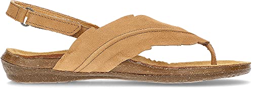 El Naturalista Damen Knöchelriemen Sandale, Honig, 37 EU von El Naturalista