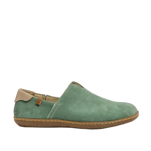 El Naturalista Damen Mokassins EL Viajero, Frauen Slip On,Wechselfußbett,Halbschuhe,Slides,Schlupfschuhe,schluepfschuhe,Jade,38 EU / 5 UK von El Naturalista