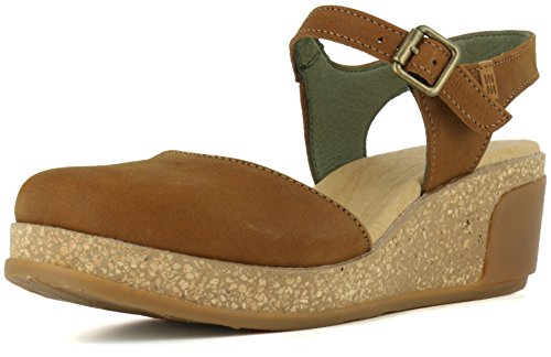 El Naturalista Damen N5001 Leaves Sandalen mit Verschluss auf der Rückseite Braun Wood Nectar Wood Nectar 39 EU von El Naturalista
