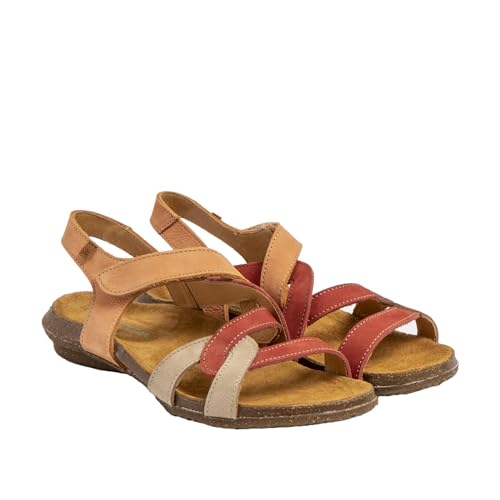 El Naturalista Damen N5079s Wakataua Sandale, Multi Pfirsich, 42 EU von El Naturalista