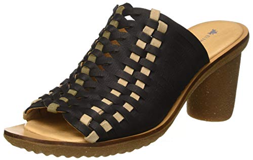 El Naturalista Damen N5162 Pleasant Trivia Peeptoe Pumps, Schwarz (Black Black), 41 EU von El Naturalista