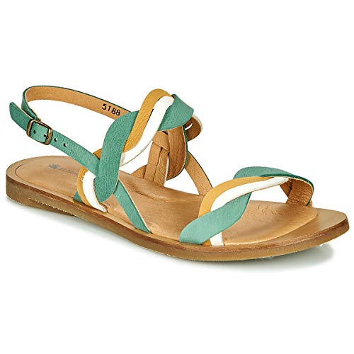 El Naturalista Damen N5188 Tulip Peeptoe Sandalen Mehrfarbig Mint Mixed Mint Mixed 36 EU von El Naturalista