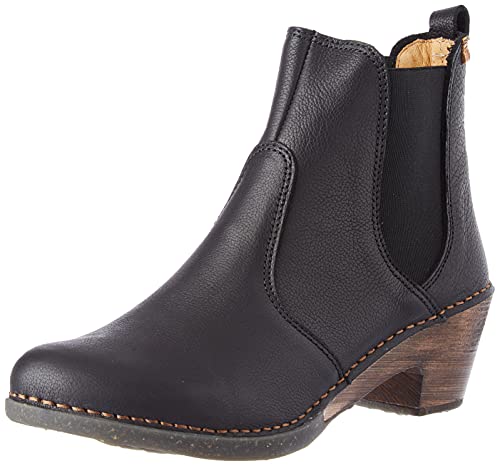 El Naturalista Damen N5492 Sylvan Ankle Stiefel mit Absatz Schwarz 36 EU von El Naturalista
