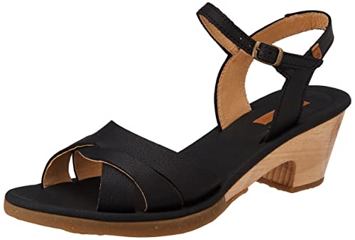 El Naturalista Damen N5495 Sylvan Sandalia Sandalen mit Absätzen Schwarz 40 EU von El Naturalista