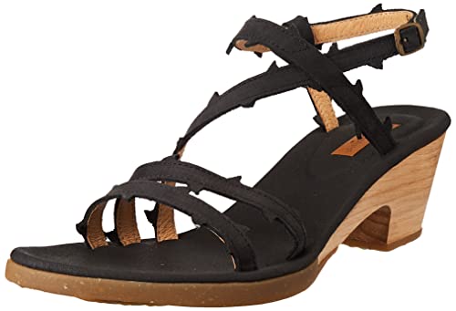 El Naturalista Damen N5496 Sylvan Sandalia Sandalen mit Absätzen Schwarz 42 EU von El Naturalista