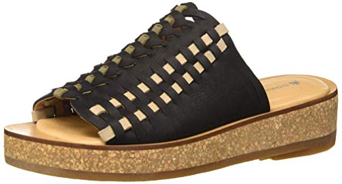 El Naturalista Damen N5593 Tülbend Peeptoe Sandalen Schwarz 38 EU von El Naturalista