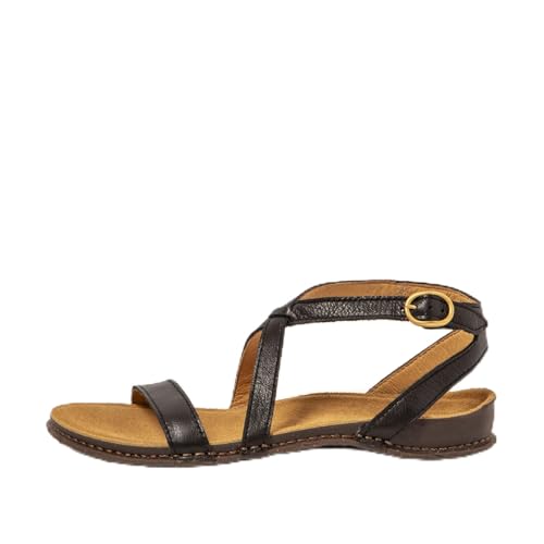 El Naturalista Damen N5802 PANGLAO Flache Sandale, Black, 36 EU Weit von El Naturalista