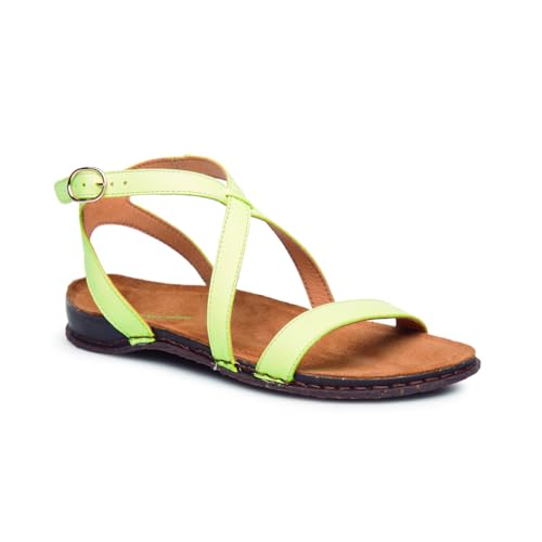 El Naturalista Damen N5802 PANGLAO Flache Sandale, Lime, 37 EU Weit von El Naturalista