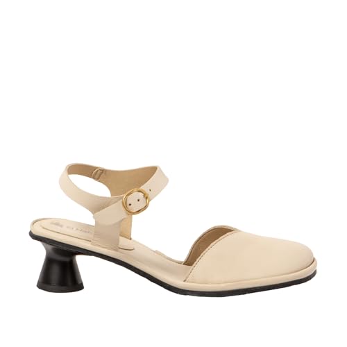 El Naturalista Damen N884 Flora Sandale mit Absatz, Cream, 42 EU Weit von El Naturalista
