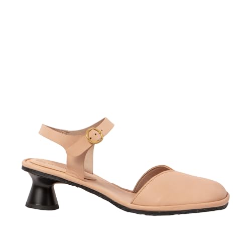 El Naturalista Damen N884 Flora Sandale mit Absatz, Salmon, 42 EU Weit von El Naturalista