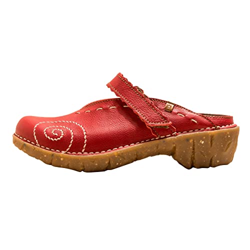 El Naturalista Damen Ng96 Clogs, Rot Tibet, 39 EU von El Naturalista