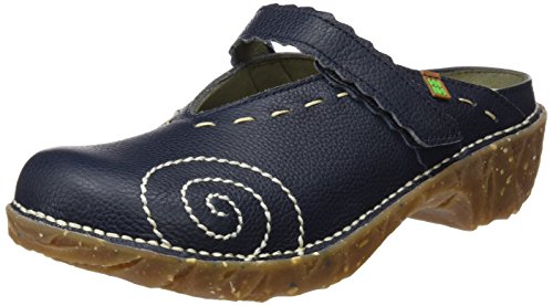 El Naturalista Damen Ng96 Soft Grain Yggdrasil Clogs,Blau (Ocean),41 EU von El Naturalista