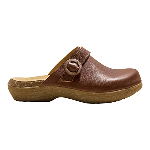 El Naturalista Damen Clogs WAKATIWAI, Frauen Slip On,Woman,Lady,Ladies,Schlupfschuhe,schluepfschuhe,Slipper,Slides,Slip-ons,Mules,Wood,37 EU / 4 UK von El Naturalista