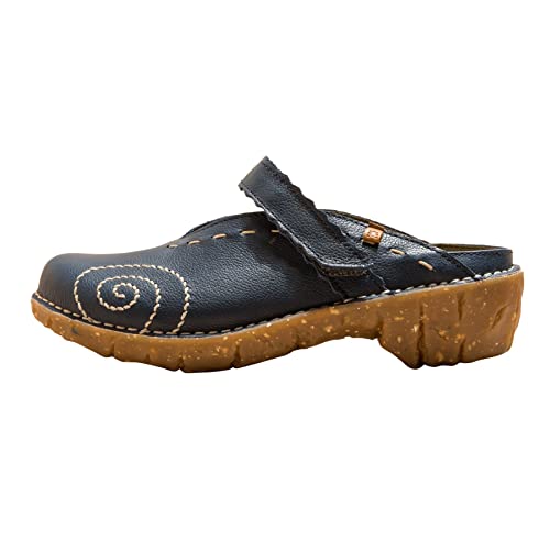 El Naturalista Damen Clogs Yggdrasil, Frauen Slipper,Wechselfußbett,Slip on,Freizeitschuhe,Plateau-Sohle,Schlupfschuhe,Ocean,36 EU / 3.5 UK von El Naturalista