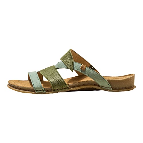 El Naturalista Damen Sandaletten PANGLAO, Frauen Sandalen,Sommersandalen,bequem,flach,Sommerschuhe,Freizeitschuhe,Mint-Selva,36 EU / 3.5 UK von El Naturalista