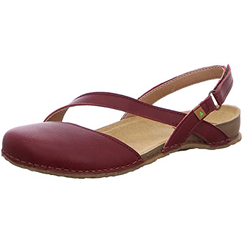 El Naturalista Damen Sling Ballerinas PANGLAO, Frauen Flats,Ballett-Schuhe,Ballet-Flats,Ausgehschuhe,Abendschuhe,Slip-ons,Rioja,40 EU / 7 UK von El Naturalista