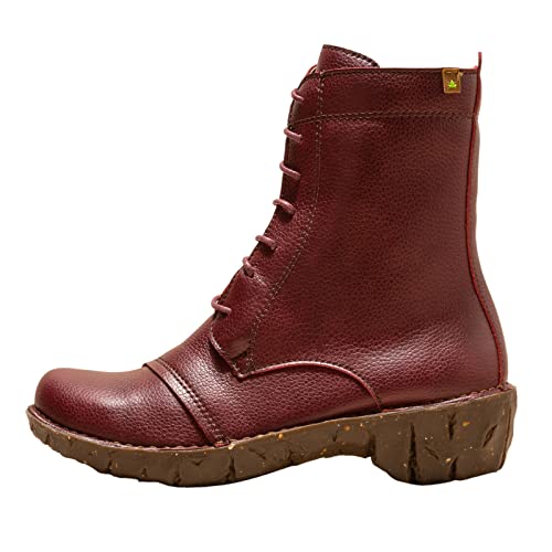 El Naturalista Damen Schnürstiefeletten Yggdrasil, Frauen Stiefeletten,Wechselfußbett,Warmfutter,Booties,Rioja Rugged,40 EU / 7 UK von El Naturalista