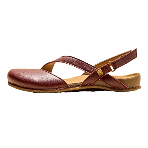 El Naturalista Damen Sling Ballerinas PANGLAO, Frauen Flats,Ballerina-Schuhe,Ballett-Schuhe,Ballet-Flats,flach,Ausgehschuhe,Rioja,42 EU / 8.5 UK von El Naturalista