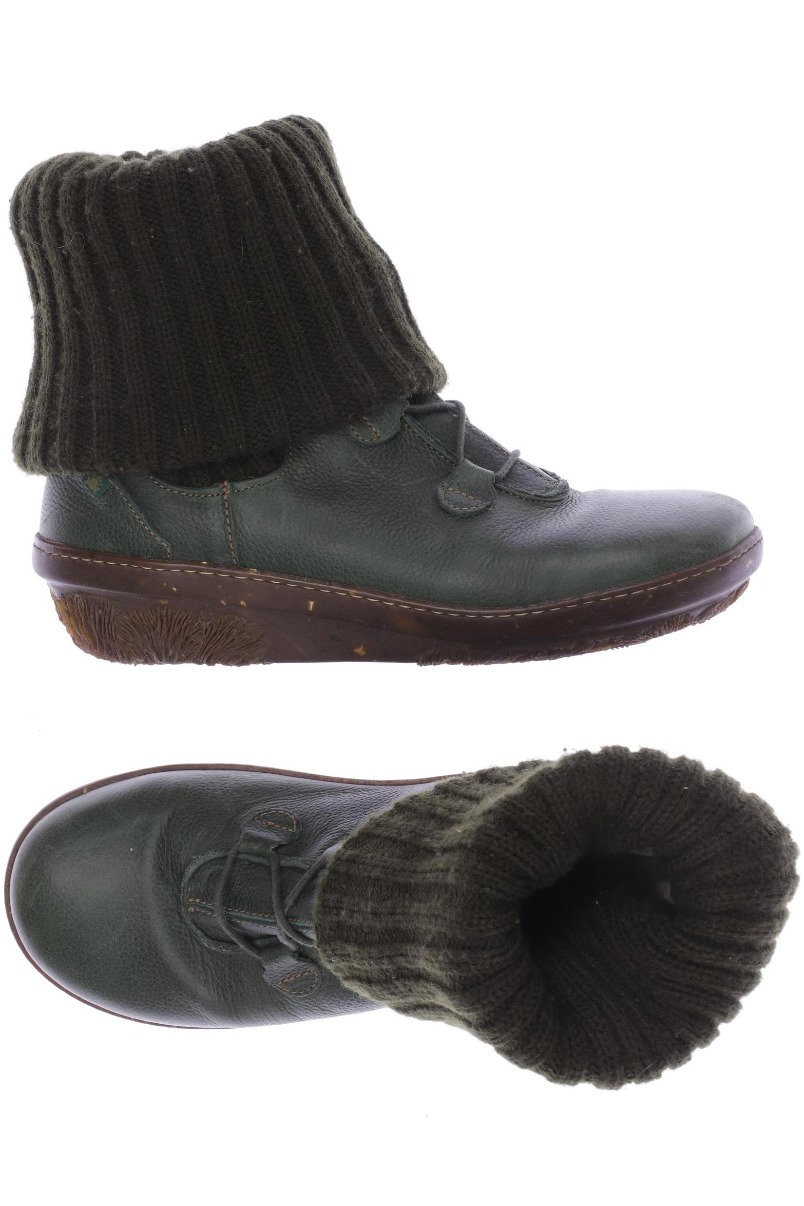 El Naturalista Damen Stiefelette, grün, Gr. 36 von El Naturalista