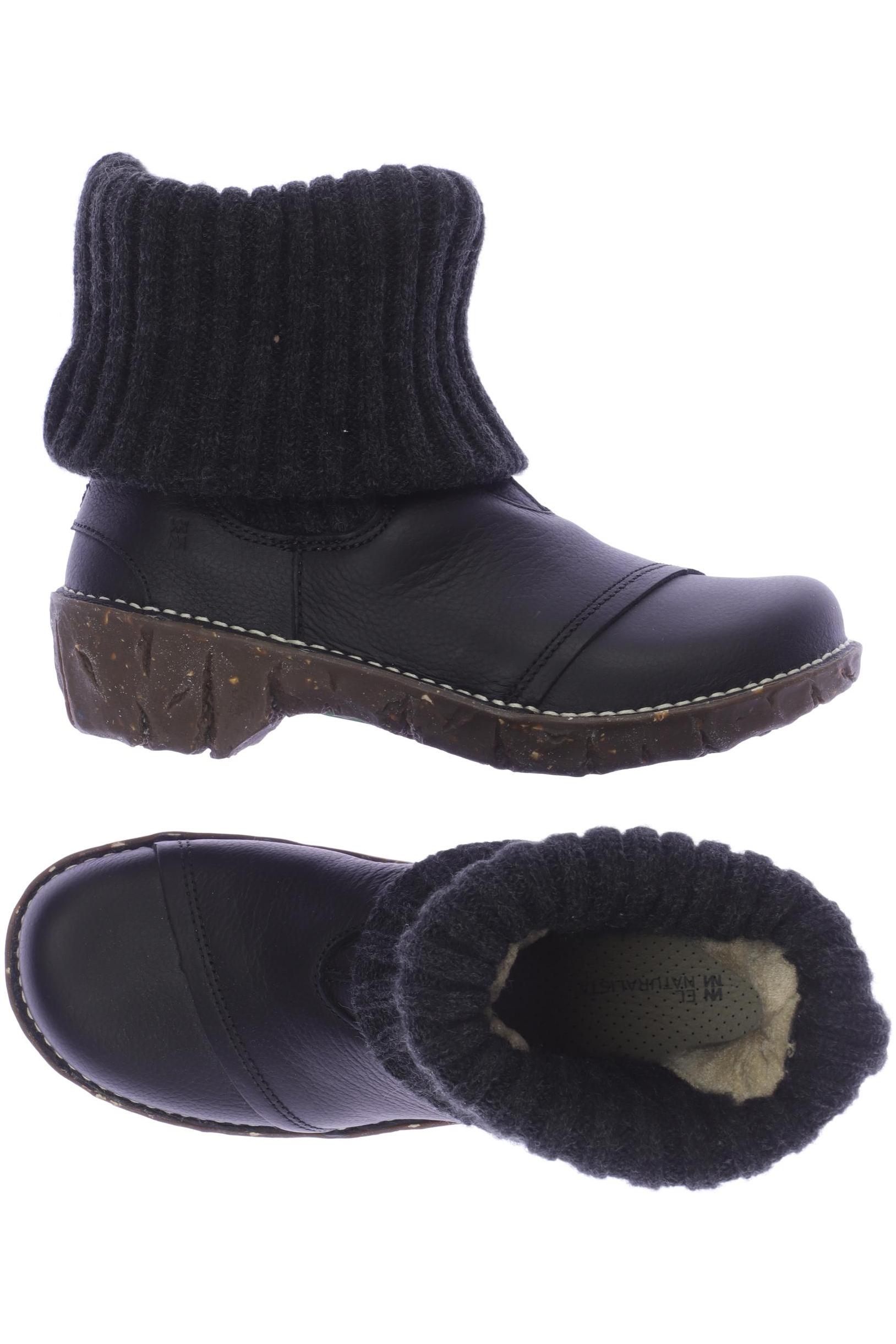 El Naturalista Damen Stiefelette, schwarz, Gr. 37 von El Naturalista